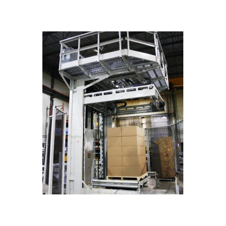 STEP Stretch Hood Pallet Packaging Line
