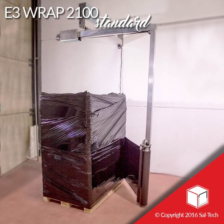 E3 Wrap 2100 EURO/EASY/LARGO/MEGA - WRAPPER IN A BOX - Semi-Automatic Pallet Wrapper