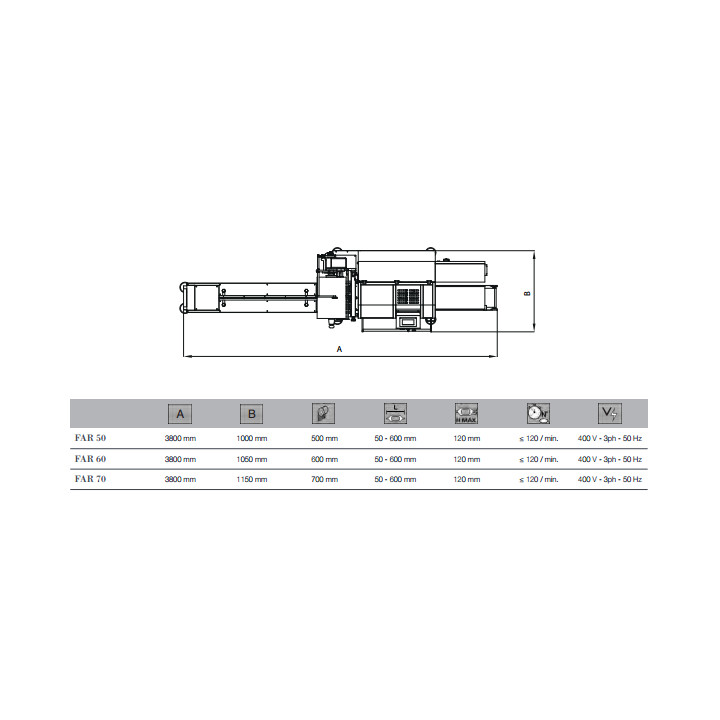 STEP FAT-50 Flow Pack Machine - IPS Italy