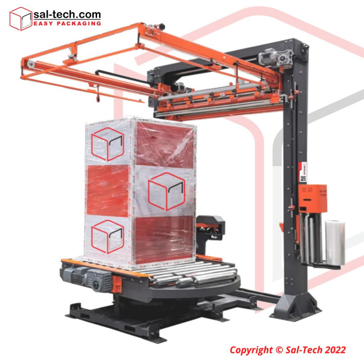 STEP S300-TS Envolvedora de tarimas completamente automática con 
