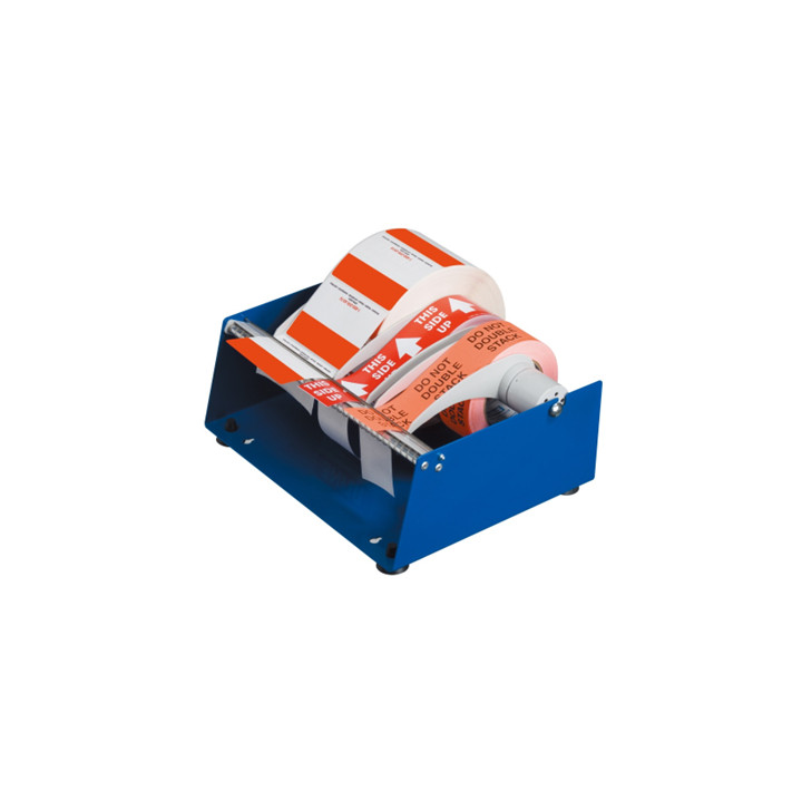 Label dispenser for label rolls, Manual - One to many