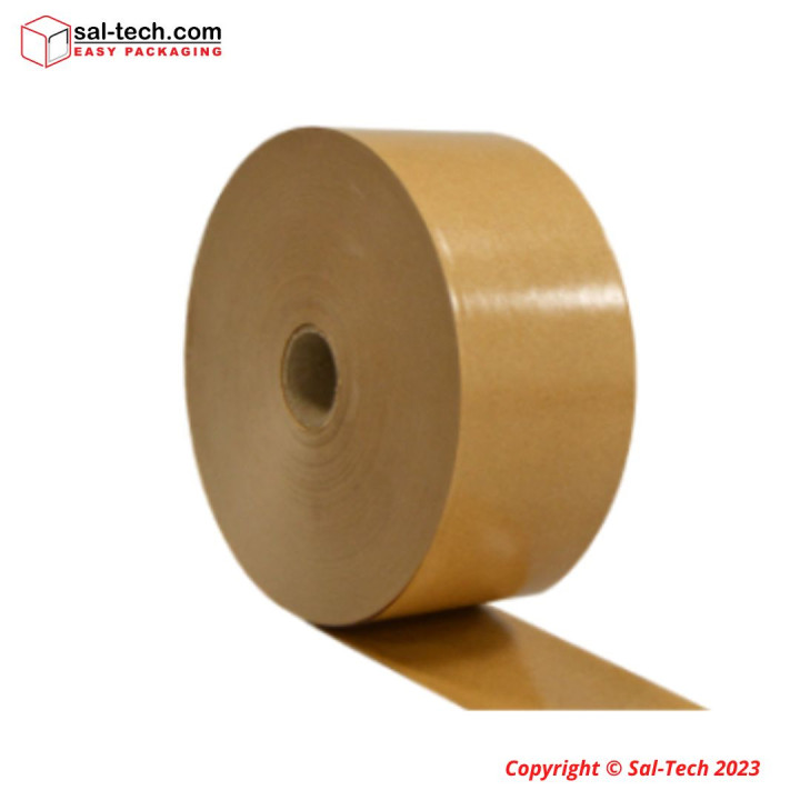 Gummiertes Papierband Braun 70gr 72mm x 200m/rl