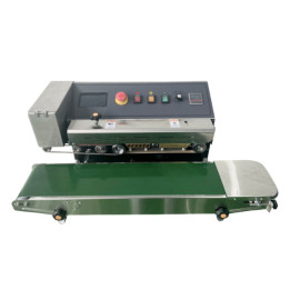 STEP FR-900PM Continuous Band Sealer with Ink jet printer