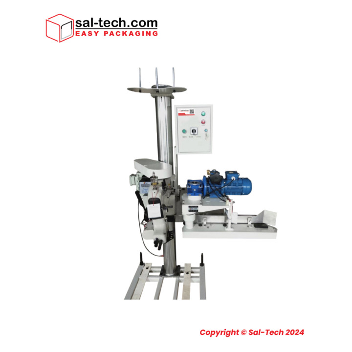 STEP GK35-6A mit Säule | Höhenverstellbare Sackverschließmaschine