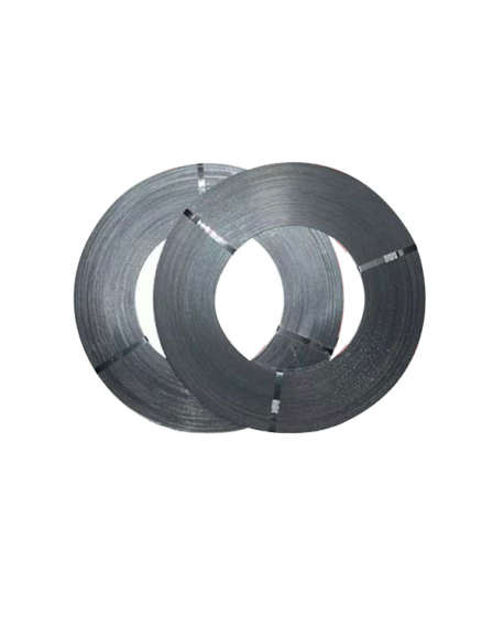Stålbånd 13x0,50 blank enkeltrings 21kg