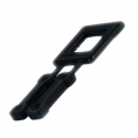 Plastic Buckles 16S Black for manual strapping