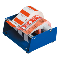 Label dispenser for label rolls, Manual - One to many