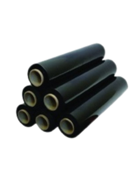 Hand Wrap Film Black 450mm x 23my x 300m