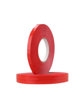 Poselukker Tape 12mm Rød 144ruller/kasse