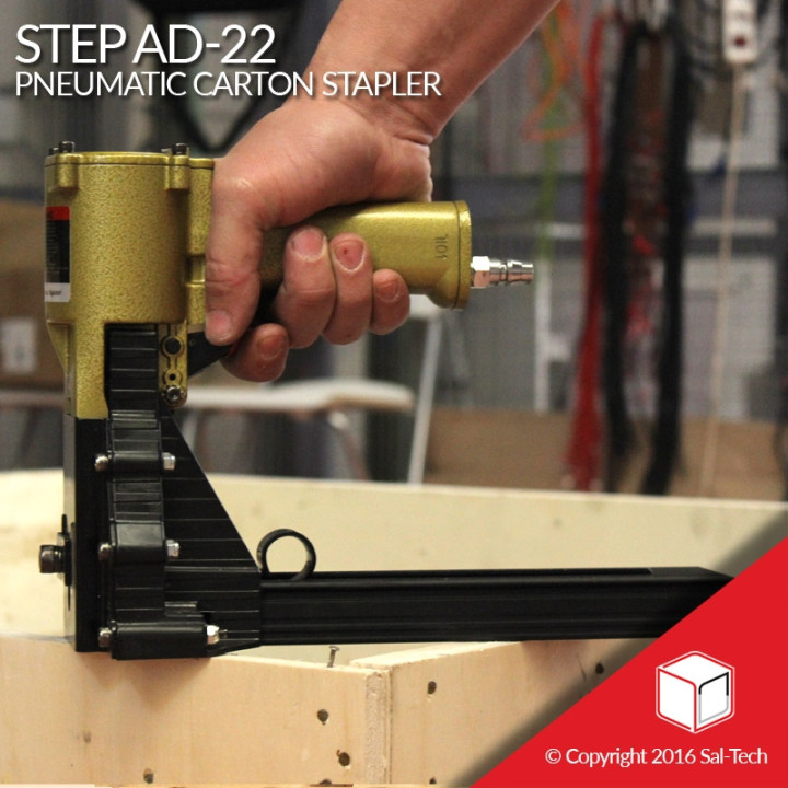 STEP Pneumatic Carton Stapler AD-22