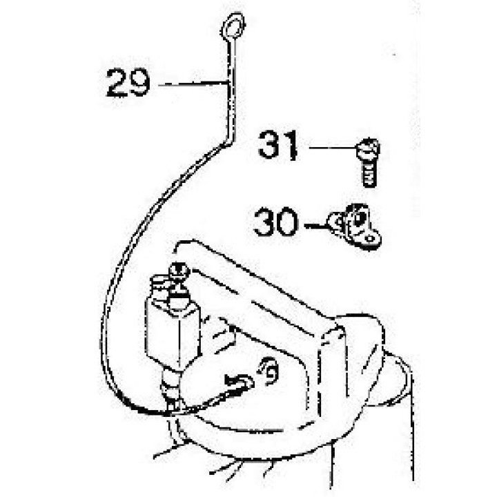 Hanger kit for hand held bag closer and sewing machines