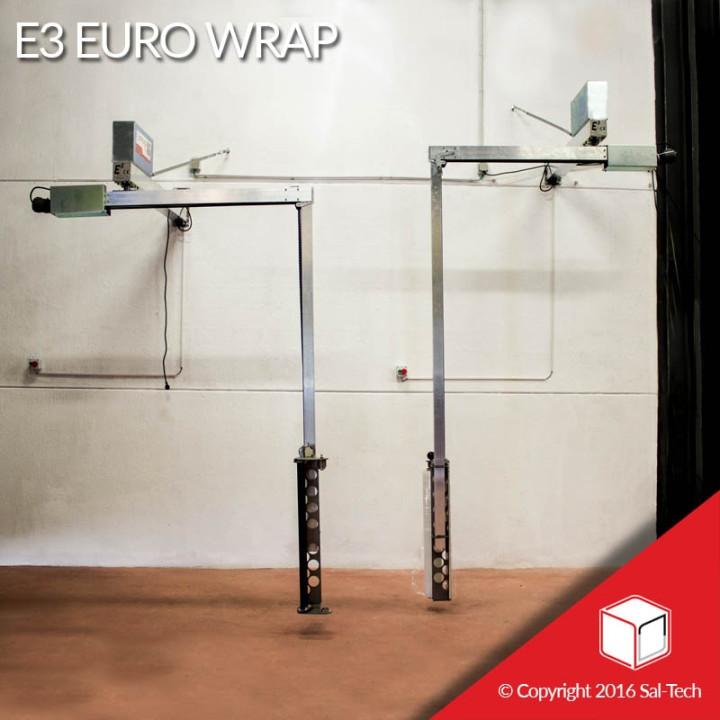 E3 Euro Wrap (right) compared to the E3 Wrap 2100 plus (left)