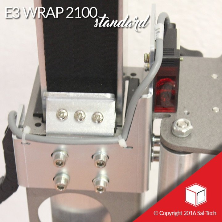 E3 Wrap 2100 Semi-Automatic Pallet Wrapper with Height Sensor