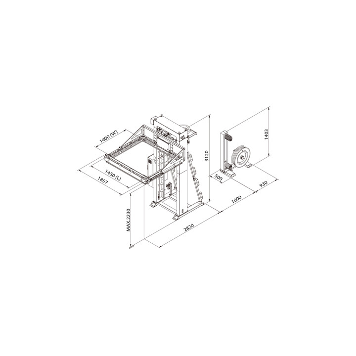STEP TP 733H Fully Automatic Strapping Machine