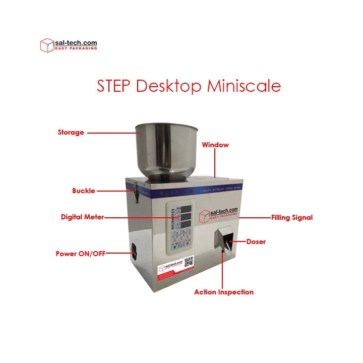 STEP mini bord vægt 2-200gr