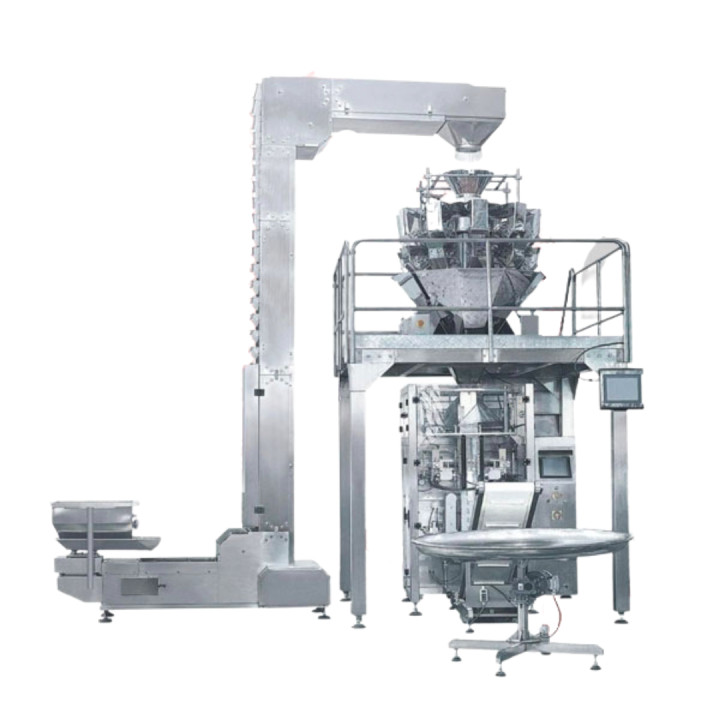Full Set of STEP SK-620TDT Quad Sealed Pouch Packaging Machine 