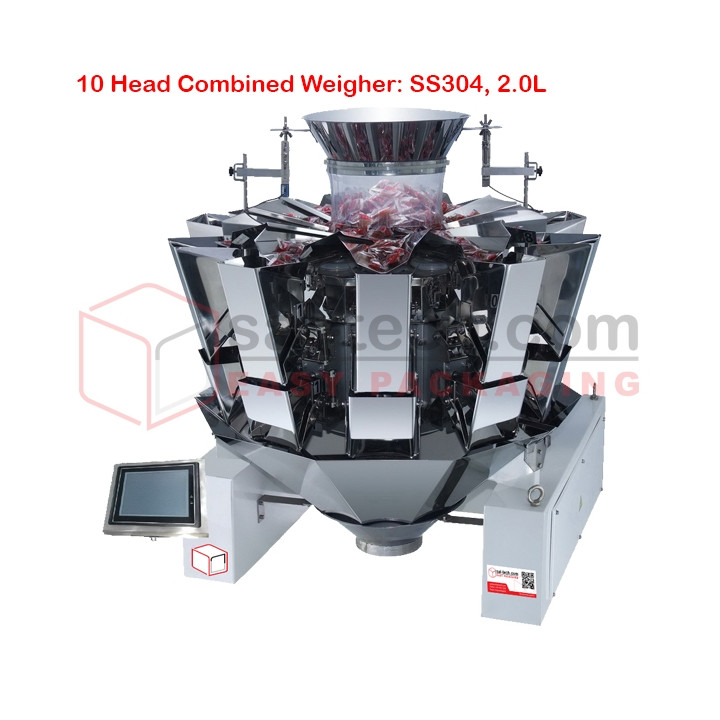Full Set of STEP SK-620TDT Quad Sealed Pouch Packaging Machine 