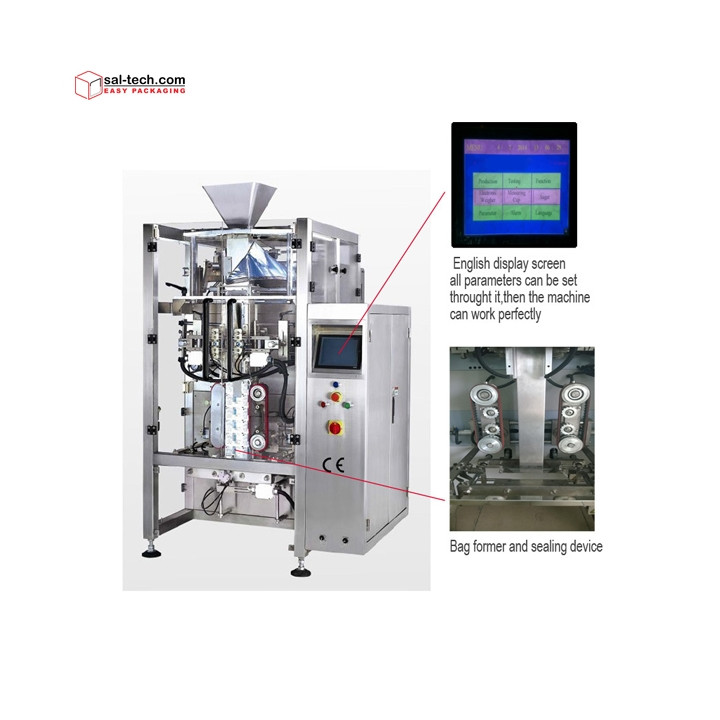 STEP VFFS-620T Quad Sealed Pouch Packaging Machine - Fully Automatic