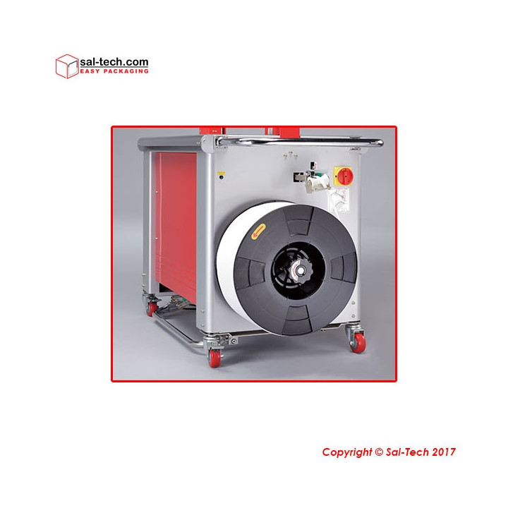 Máquina de tensión automática STEP TP-702P con prensa neumática