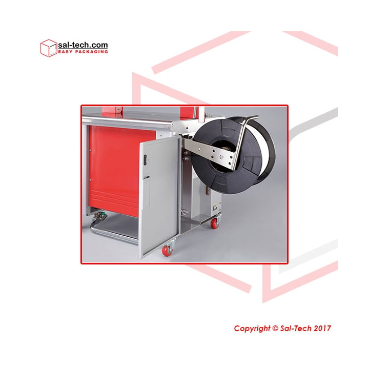 STEP TP-702RS Automatische Hochgeschwindigkeits-Umreifungsmaschine für runde und kleine Produkte
