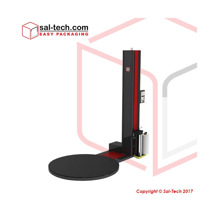 STEP Modell 200 Halbautomatischer Drehteller-Palettenwickler