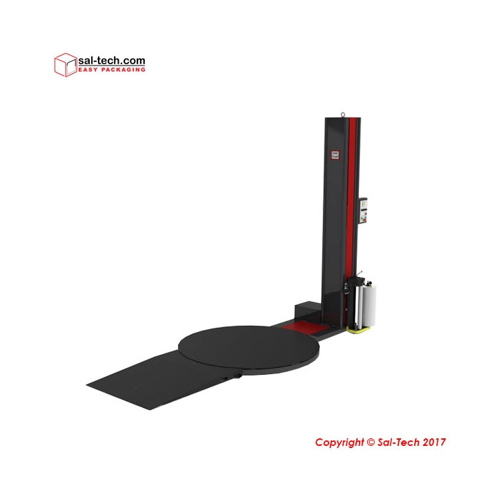 STEP MODEL 200 Semi-Automatic Turntable Pallet Wrapper