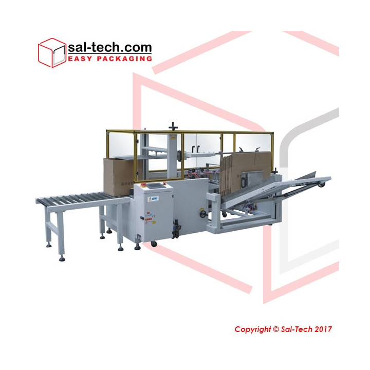 STEP K-40H18 Carton Forming and Bottom Sealing Machine