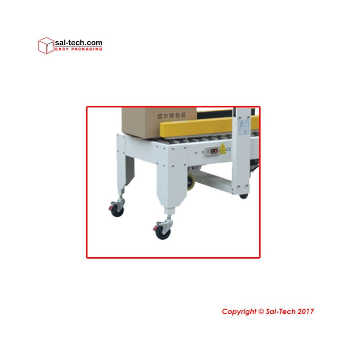  STEP C-50 Semi Auto Flapper Foldning Karton Sealer
