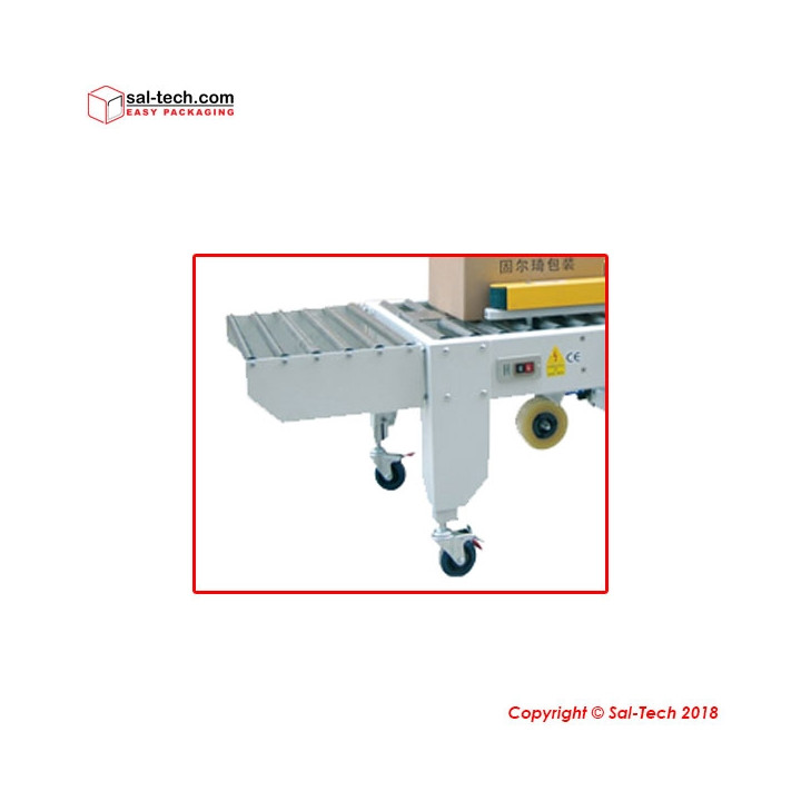 STEP E-50P Automatic Top and Side Belt Driven Carton Sealer