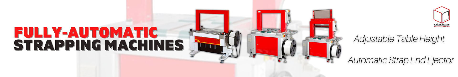 FULLY-AUTOMATIC STRAPPING MACHINES