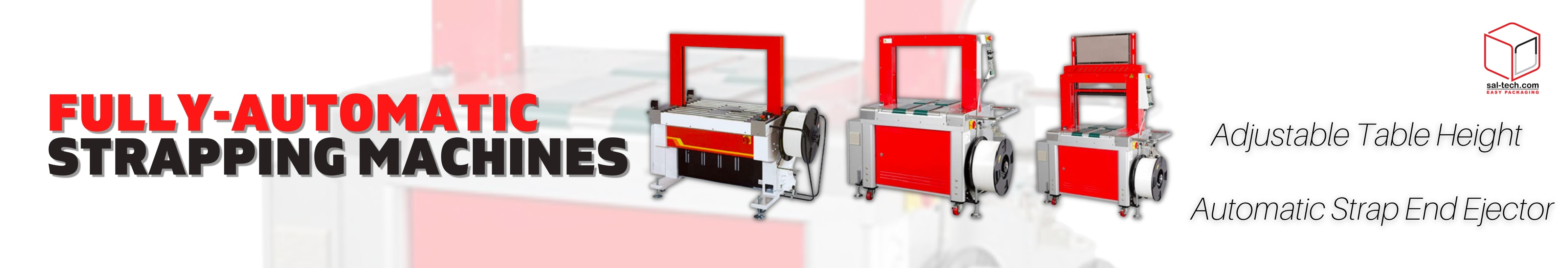 FULLY-AUTOMATIC STRAPPING MACHINES